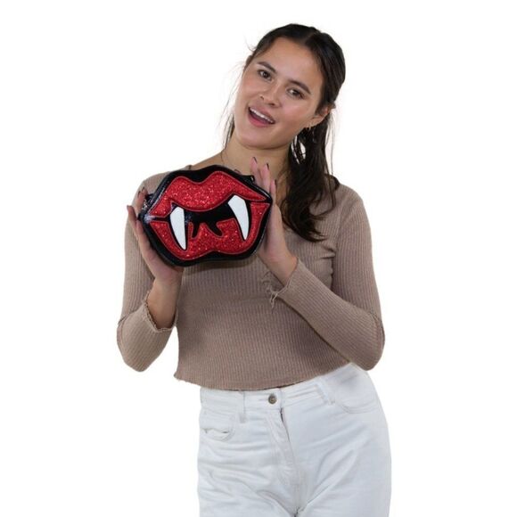 Vampire Fangs Cross Body Purse Bag - LAST ONE! - Picture 4 of 6